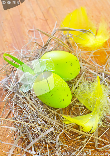 Image of easter eggs