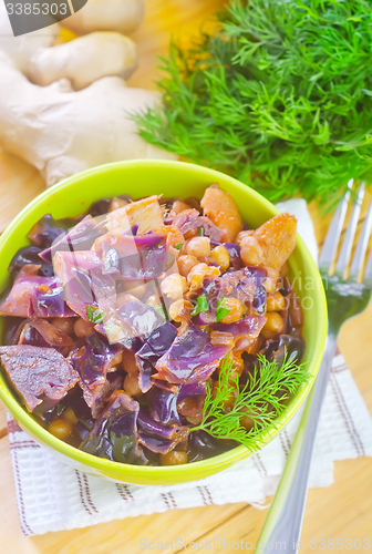 Image of fried cabbage