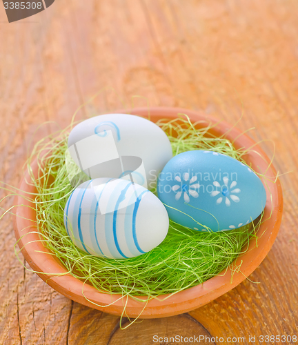 Image of easter eggs