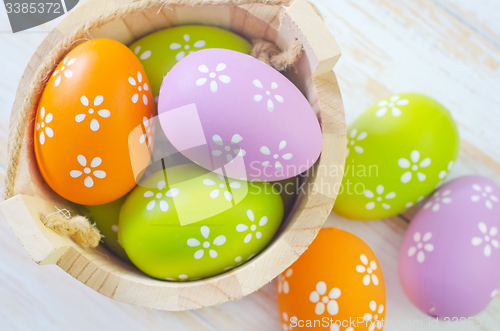 Image of easter eggs