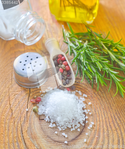 Image of sea salt and spice