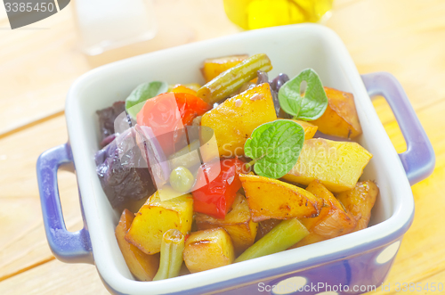 Image of baked vegetables