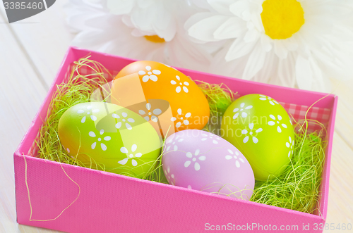 Image of easter eggs