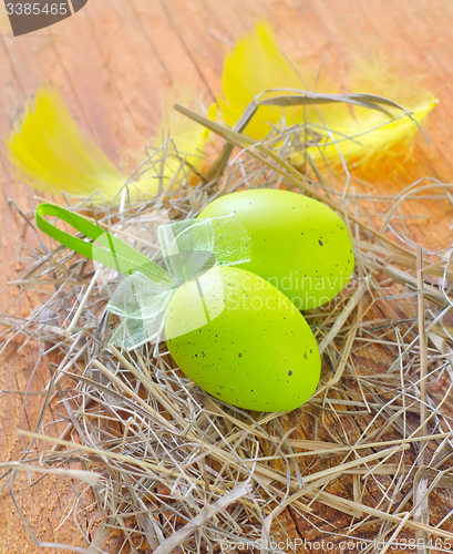 Image of easter eggs