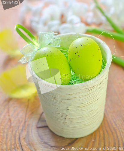 Image of easter eggs