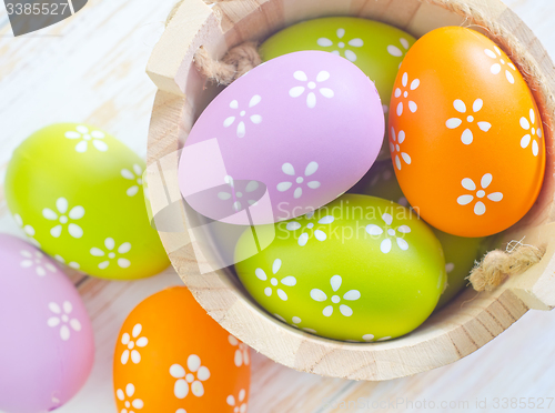 Image of easter eggs