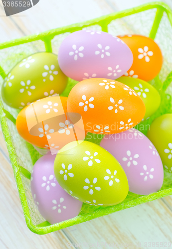 Image of easter eggs