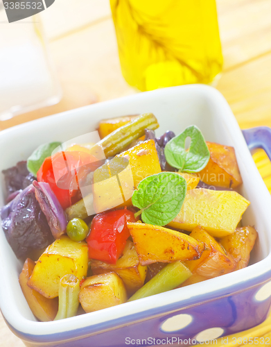 Image of baked vegetables