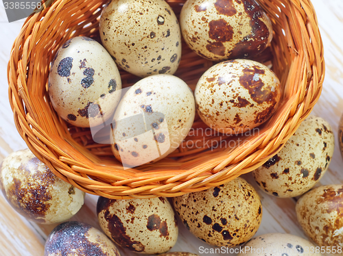 Image of quail eggs