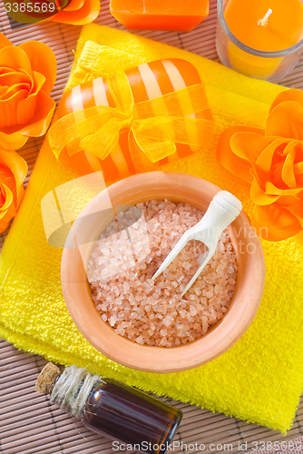 Image of Sea salt and oil