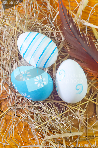 Image of easter eggs