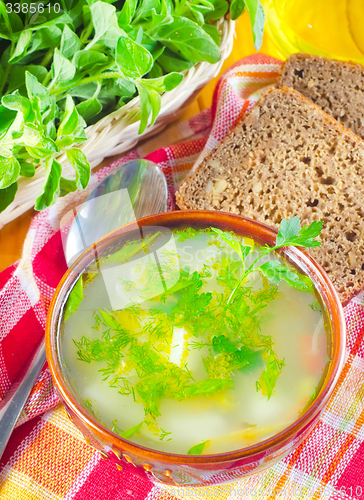 Image of fresh soup