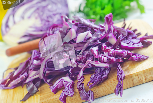 Image of blue cabbage