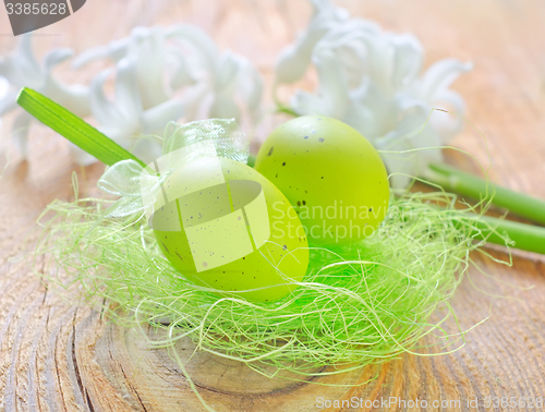 Image of easter eggs