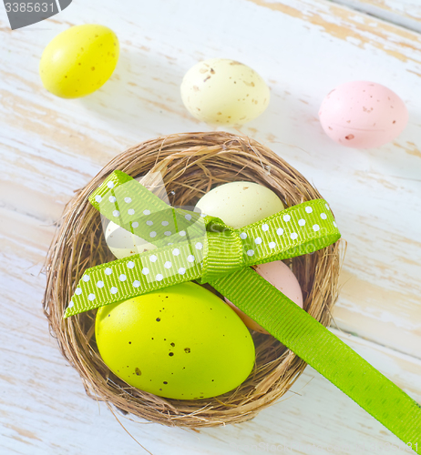 Image of color eggs