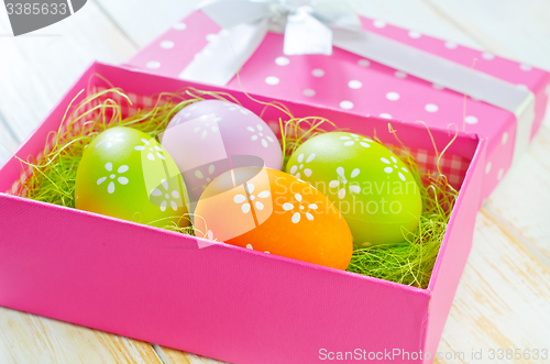 Image of easter eggs