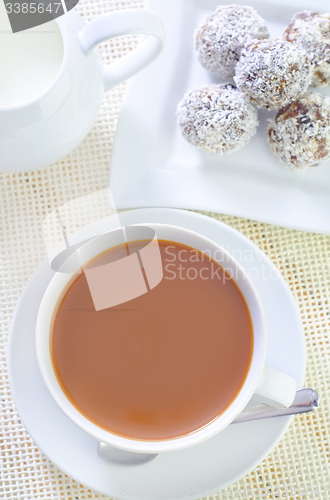 Image of cocoa with candy