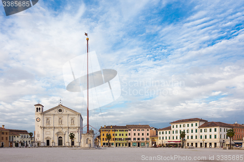 Image of Main square of Palmanova, Italy.