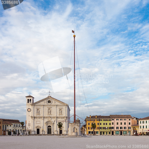 Image of Main square of Palmanova, Italy.