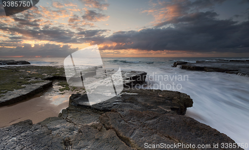 Image of Turrimetta rockshelf Sydney Australia