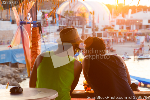 Image of Party on Zrce beach, Novalja, Pag island, Croatia.