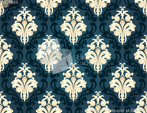 Image of Colorful  seamless damask