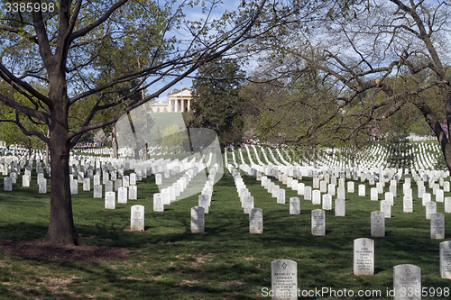 Image of National Cemetery in Virginia