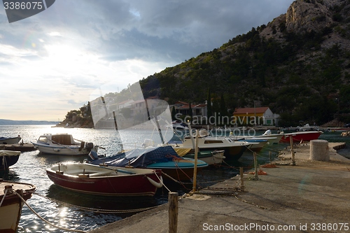 Image of Port in the sunset