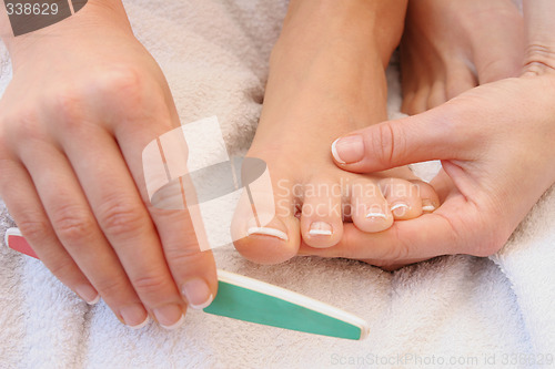 Image of pedicure