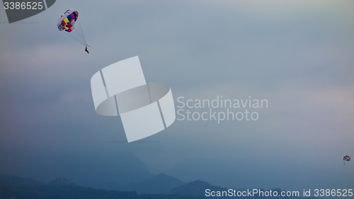 Image of parasailing