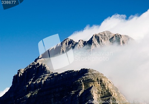 Image of rocks and clouds