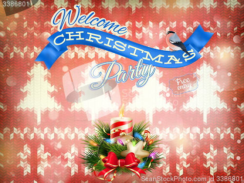 Image of Christmas decoration. EPS 10