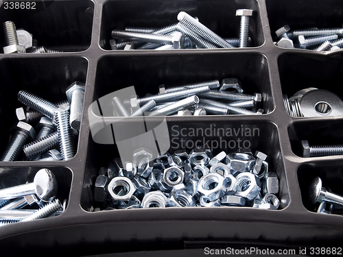 Image of screws and nuts