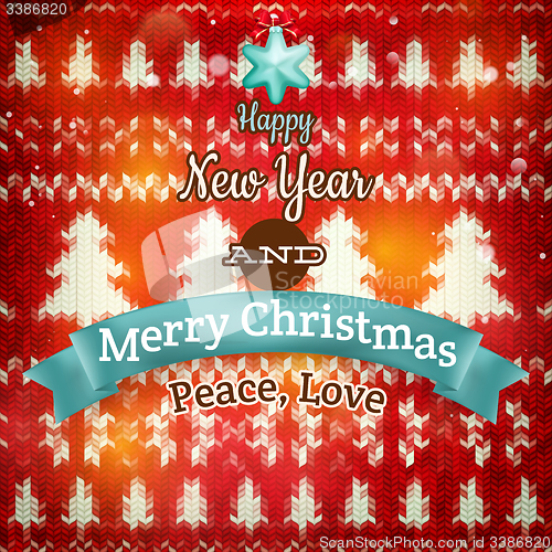 Image of Christmas decoration. EPS 10