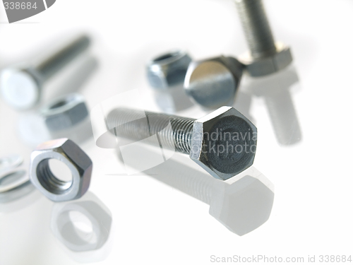 Image of screws and nuts