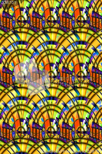 Image of Abstract 3d background