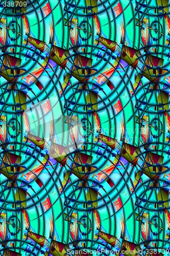 Image of Abstract 3d background