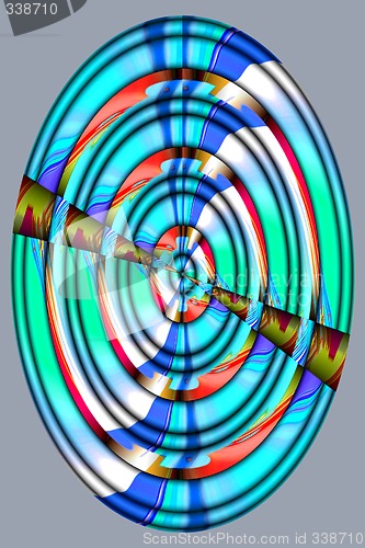Image of Abstract 3d background