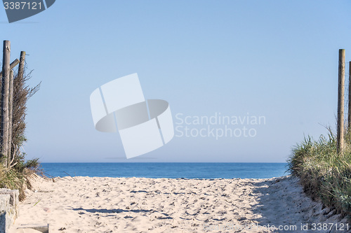 Image of beach of Baltic Sea, Poland