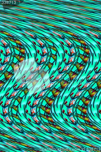 Image of Abstract 3d background