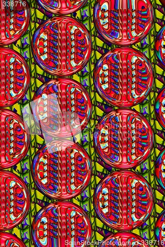 Image of Abstract 3d background