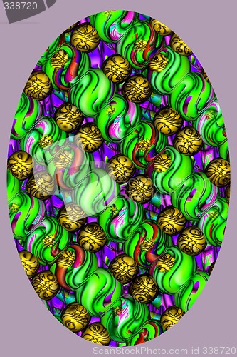 Image of Abstract 3d background