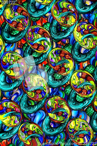 Image of Abstract 3d background