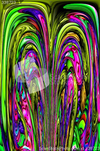 Image of Abstract 3d background