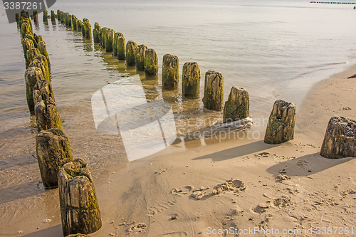 Image of Groin in the Baltic Sea 