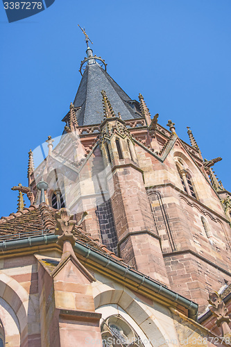 Image of St.Peter and Paul Church in Wissembourg, France