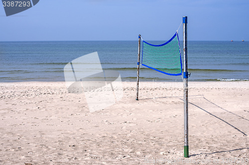 Image of Beach-Volleyball field at a beach