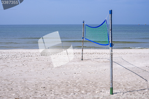 Image of Beach-Volleyball field at a beach