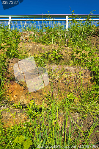 Image of wall of nature stones