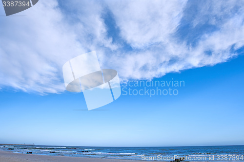 Image of beach of Baltic Sea, Poland